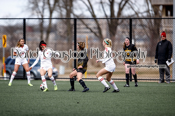 University of Wisconsin Madison Women's Soccer team vs. The University of Milwaukee Women's Soccer team