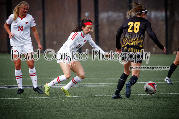University of Wisconsin Madison Women's Soccer team vs. The University of Milwaukee Women's Soccer team