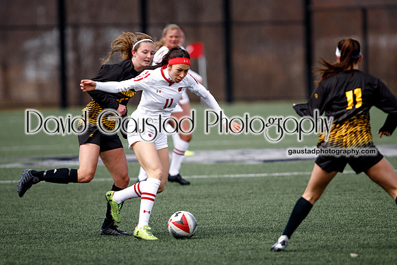 University of Wisconsin Madison Women's Soccer team vs. The University of Milwaukee Women's Soccer team