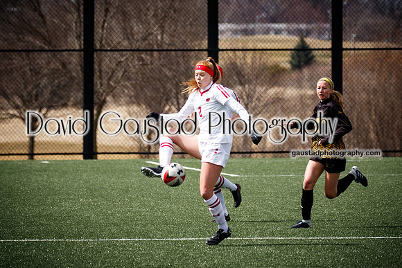 University of Wisconsin Madison Women's Soccer team vs. The University of Milwaukee Women's Soccer team