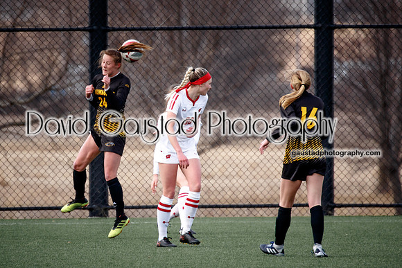 University of Wisconsin Madison Women's Soccer team vs. The University of Milwaukee Women's Soccer team