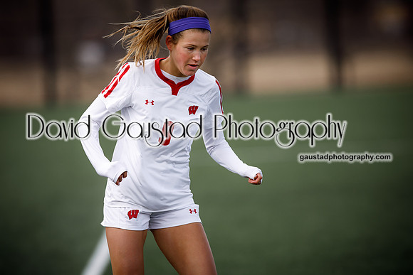 University of Wisconsin Madison Women's Soccer team vs. The University of Milwaukee Women's Soccer team