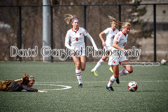 University of Wisconsin Madison Women's Soccer team vs. The University of Milwaukee Women's Soccer team