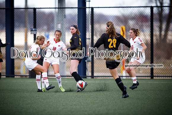 University of Wisconsin Madison Women's Soccer team vs. The University of Milwaukee Women's Soccer team