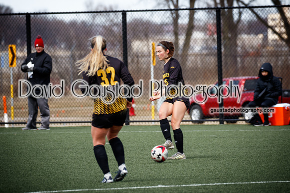 University of Wisconsin Madison Women's Soccer team vs. The University of Milwaukee Women's Soccer team