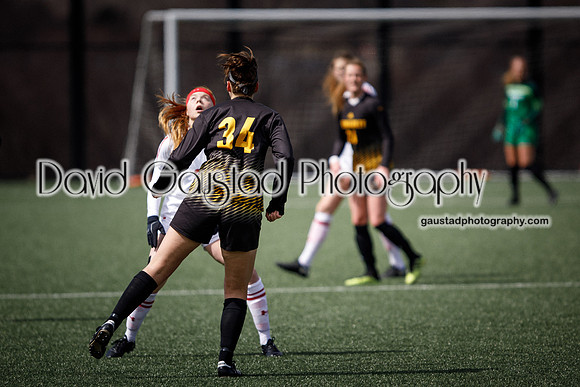 University of Wisconsin Madison Women's Soccer team vs. The University of Milwaukee Women's Soccer team