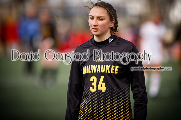 University of Wisconsin Madison Women's Soccer team vs. The University of Milwaukee Women's Soccer team