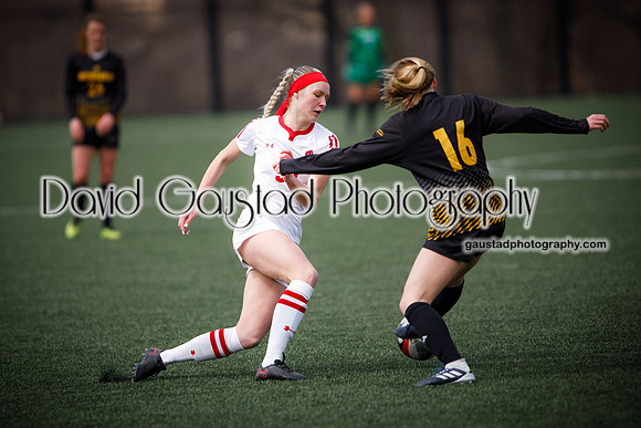 University of Wisconsin Madison Women's Soccer team vs. The University of Milwaukee Women's Soccer team