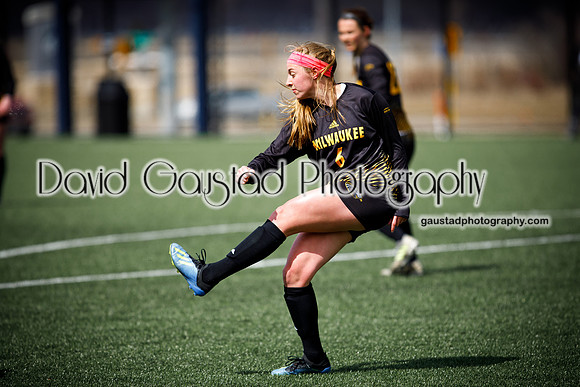 University of Wisconsin Madison Women's Soccer team vs. The University of Milwaukee Women's Soccer team