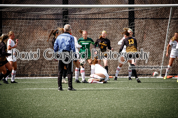 University of Wisconsin Madison Women's Soccer team vs. The University of Milwaukee Women's Soccer team