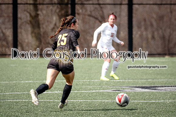 University of Wisconsin Madison Women's Soccer team vs. The University of Milwaukee Women's Soccer team