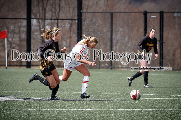 University of Wisconsin Madison Women's Soccer team vs. The University of Milwaukee Women's Soccer team