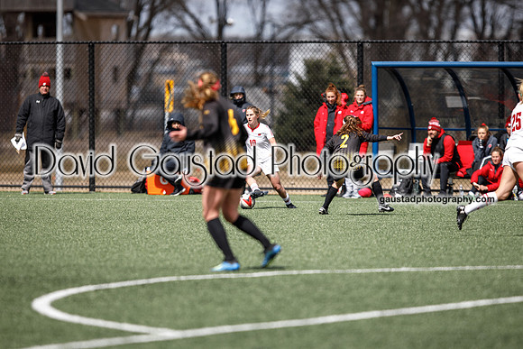 University of Wisconsin Madison Women's Soccer team vs. The University of Milwaukee Women's Soccer team