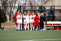 University of Wisconsin Madison Women's Soccer team vs. The University of Milwaukee Women's Soccer team