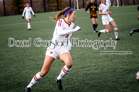 University of Wisconsin Madison Women's Soccer team vs. The University of Milwaukee Women's Soccer team
