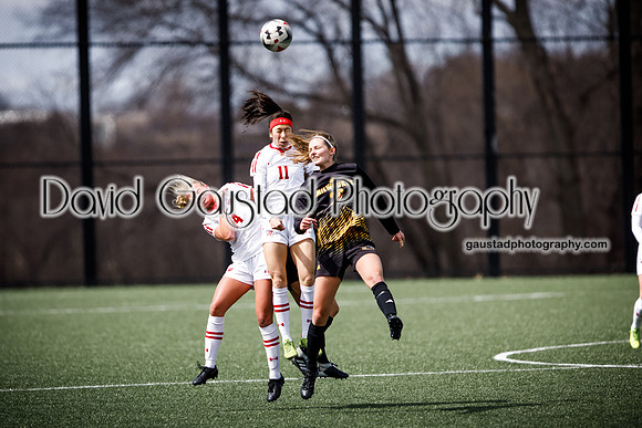 University of Wisconsin Madison Women's Soccer team vs. The University of Milwaukee Women's Soccer team