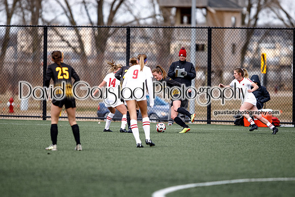 University of Wisconsin Madison Women's Soccer team vs. The University of Milwaukee Women's Soccer team