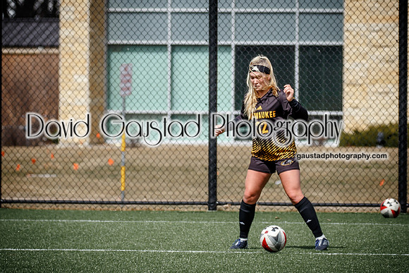 University of Wisconsin Madison Women's Soccer team vs. The University of Milwaukee Women's Soccer team