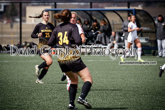 University of Wisconsin Madison Women's Soccer team vs. The University of Milwaukee Women's Soccer team