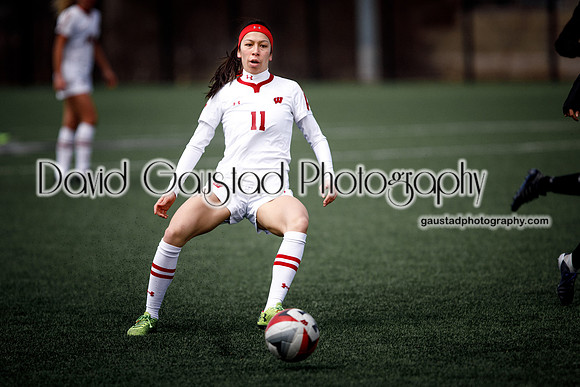 University of Wisconsin Madison Women's Soccer team vs. The University of Milwaukee Women's Soccer team