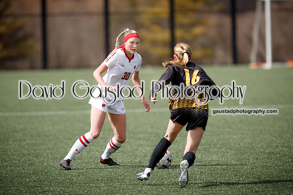 University of Wisconsin Madison Women's Soccer team vs. The University of Milwaukee Women's Soccer team