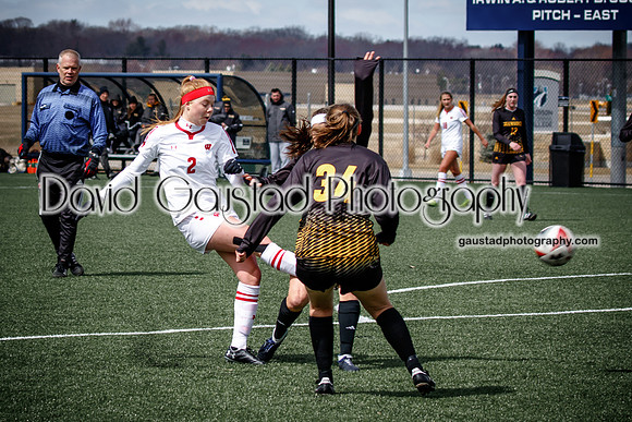 University of Wisconsin Madison Women's Soccer team vs. The University of Milwaukee Women's Soccer team
