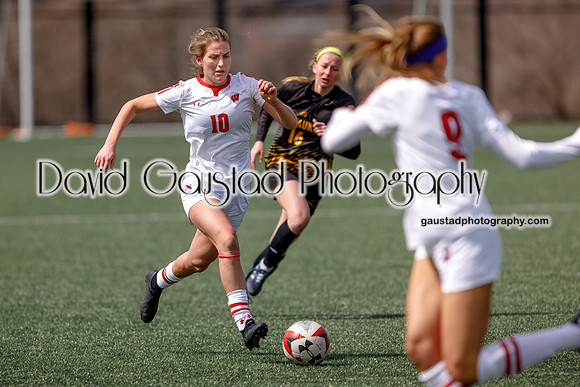 University of Wisconsin Madison Women's Soccer team vs. The University of Milwaukee Women's Soccer team