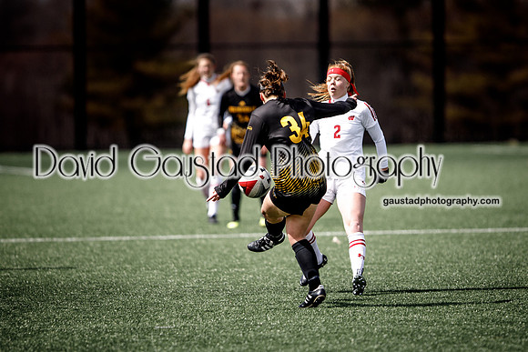 University of Wisconsin Madison Women's Soccer team vs. The University of Milwaukee Women's Soccer team