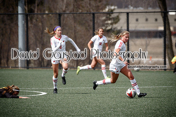 University of Wisconsin Madison Women's Soccer team vs. The University of Milwaukee Women's Soccer team