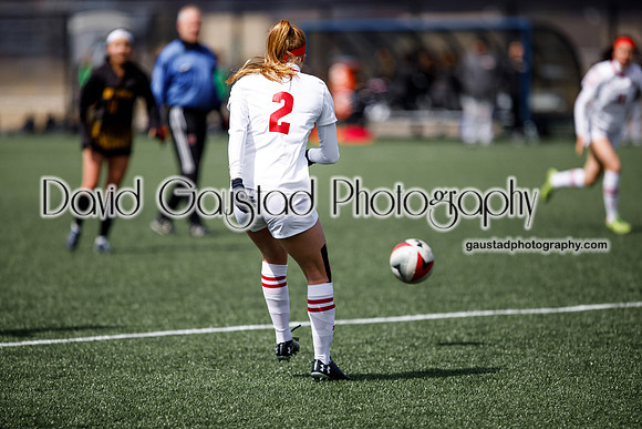 University of Wisconsin Madison Women's Soccer team vs. The University of Milwaukee Women's Soccer team