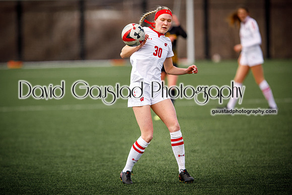 University of Wisconsin Madison Women's Soccer team vs. The University of Milwaukee Women's Soccer team