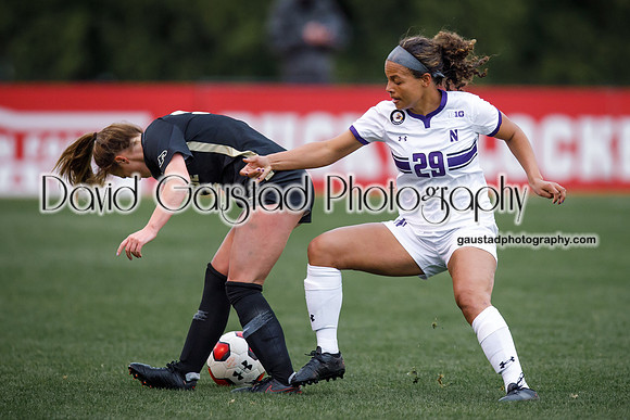 Northwestern Women's Soccer vs Purdue