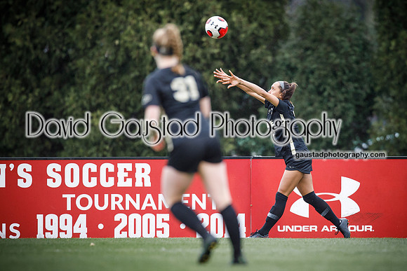 Northwestern Women's Soccer vs Purdue