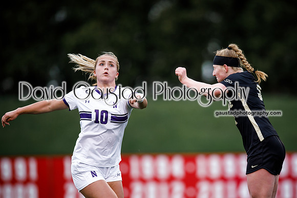 Northwestern Women's Soccer vs Purdue