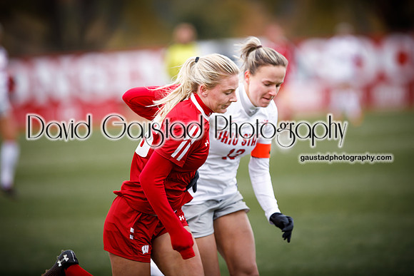 Cammie Murtha University of Wisconsin Badgers Women's Soccer vs. Ohio State