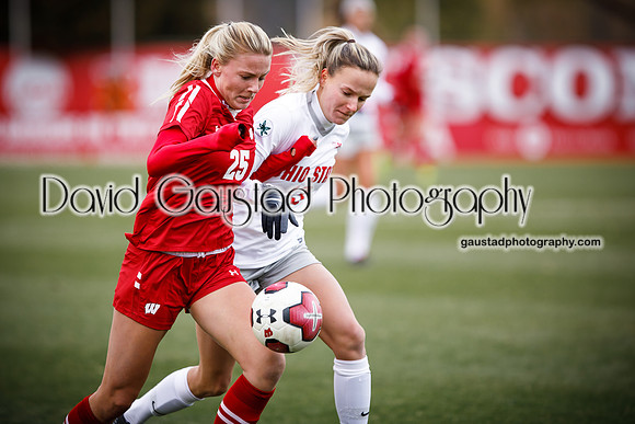 Cammie Murtha University of Wisconsin Badgers Women's Soccer vs. Ohio State