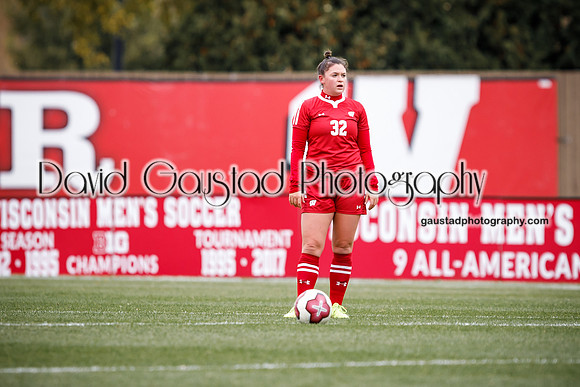 Claire Shea University of Wisconsin Badgers Women's Soccer vs. Ohio State
