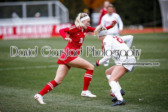 Camryn Biegalski University of Wisconsin Badgers Women's Soccer vs. Ohio State