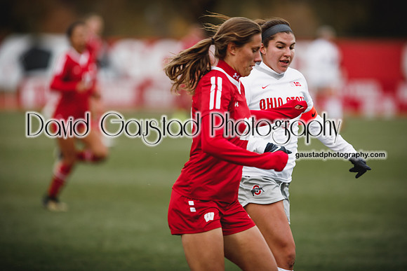 Jordan McNeese University of Wisconsin Badgers Women's Soccer vs. Ohio State