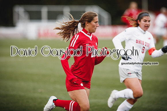 Jordan McNeese University of Wisconsin Badgers Women's Soccer vs. Ohio State