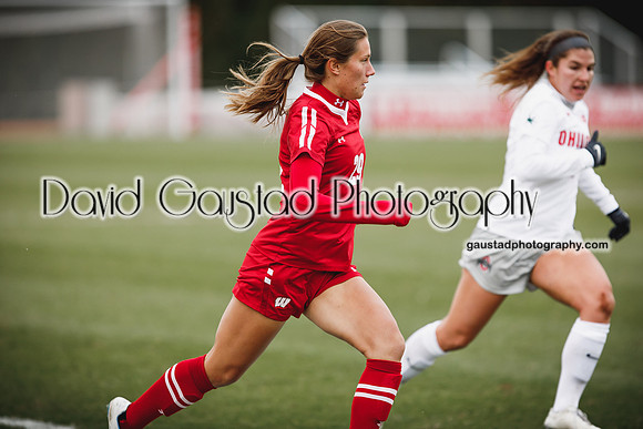 Jordan McNeese University of Wisconsin Badgers Women's Soccer vs. Ohio State