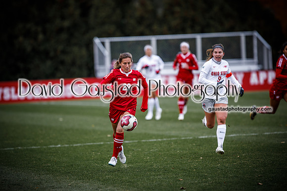 Jordan McNeese University of Wisconsin Badgers Women's Soccer vs. Ohio State