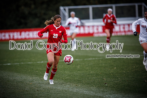 Jordan McNeese University of Wisconsin Badgers Women's Soccer vs. Ohio State