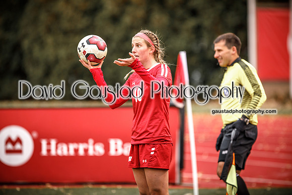 Allie Winterfield University of Wisconsin Badgers Women's Soccer vs. Ohio State