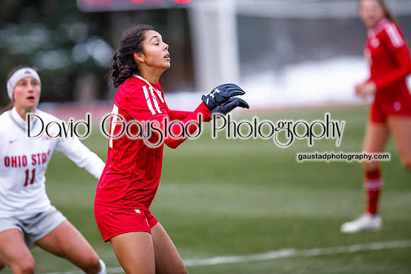 Izzy Verdugo University of Wisconsin Badgers Women's Soccer vs. Ohio State