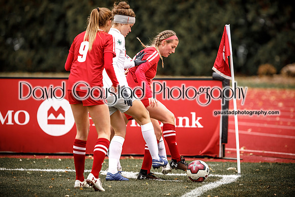 Allie Winterfield University of Wisconsin Badgers Women's Soccer vs. Ohio State