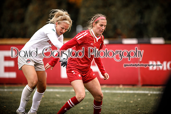 Allie Winterfield University of Wisconsin Badgers Women's Soccer vs. Ohio State
