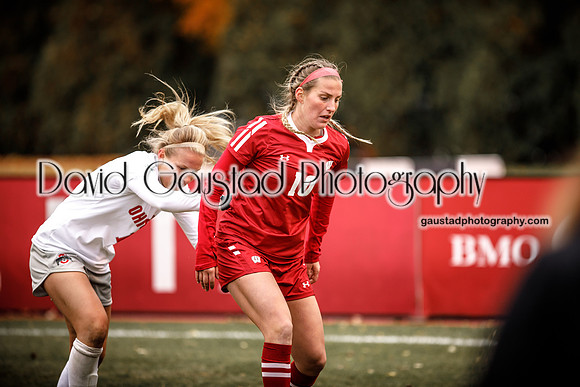 Allie Winterfield University of Wisconsin Badgers Women's Soccer vs. Ohio State