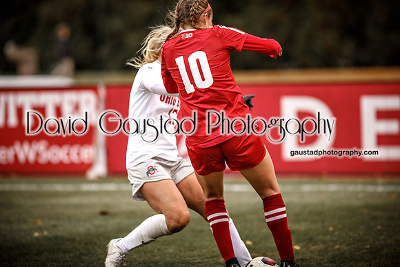 Allie Winterfield University of Wisconsin Badgers Women's Soccer vs. Ohio State