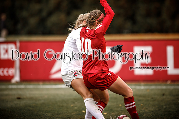Allie Winterfield University of Wisconsin Badgers Women's Soccer vs. Ohio State